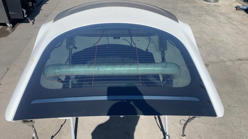 ⭕2012-2015 Tesla Model S Rear Tailgate Hatch Panel & Liftgate Glass Wh