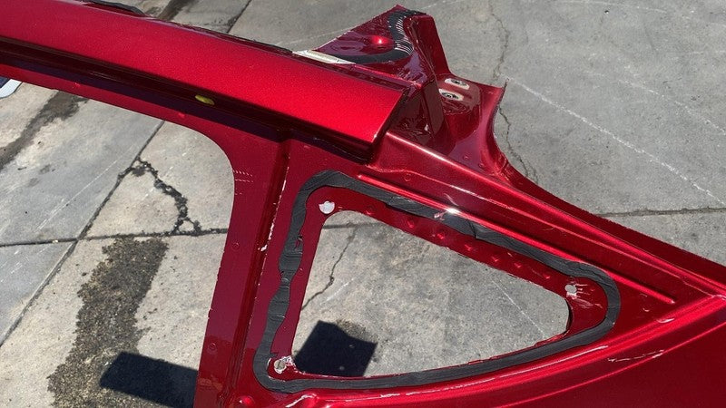 ⭕ 2020-2024 Tesla Model Y Rear Left Quarter Panel Structural Cutout LH Red PR01