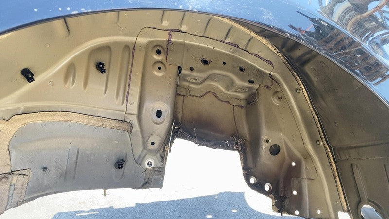 ⭕2017-2020 Tesla Model 3 Rear Left Quarter Panel Structural Frame Cut Black PBSB