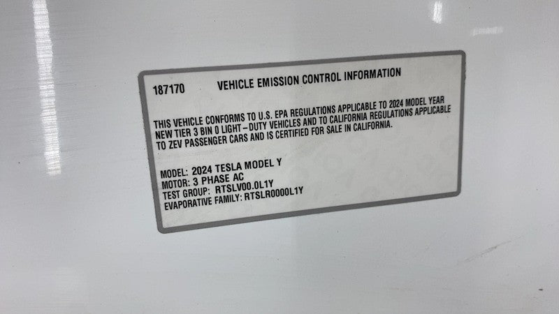 ⭕ 2020-2024 Tesla Model Y Front Bonnet Hood Shell Panel Assy White PPSW (DAMAGE)