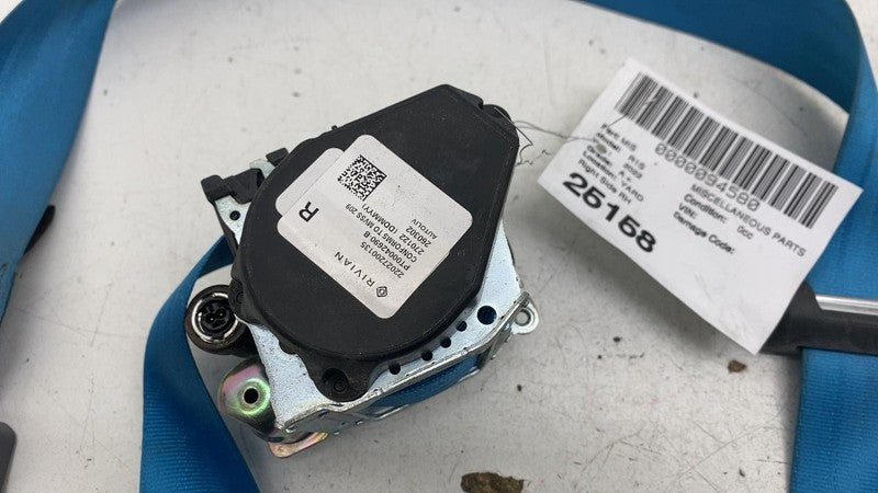 ⭕ 2022 Rivian EDV-700 Truck Front Right Side Seat Belt & Retractor PT0