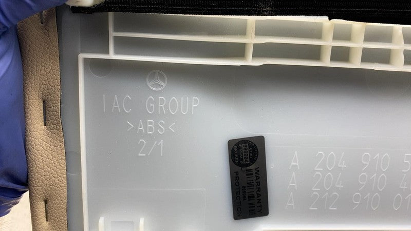 A 204 910 53 01 ⭕ 2010-2016 Mercedes E350 Front Right or Left Seat Back Cover Panel A2049105301