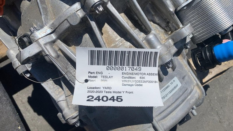 ⭕ 17-23 Tesla Model Y 3 Front Drive Unit Engine Electric Motor AWD 112