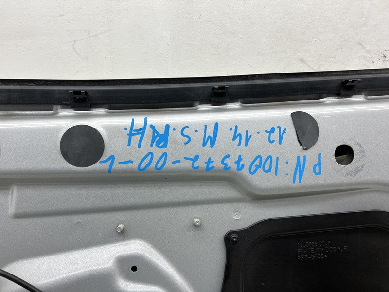 2012-2015 Tesla Model S Front Passenger Side Door Shell Panel Right - PMSS