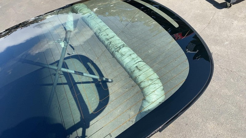 ⭕ 17-20 Model 3 M3 Rear Trunk Panoramic Backlite Glass Back Section 14