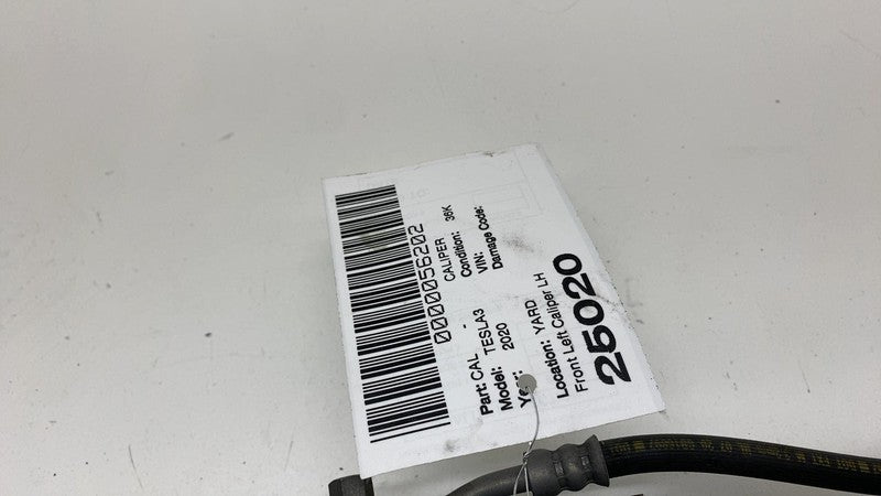 17-23 Model 3 Front Driver Side Caliper w/ Brake Hose Line Left LH 104