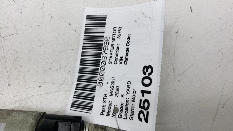 428000-9550 ⭕ 2014-2020 Maserati Ghibli 3.0L Engine Motor Ignition Starter OEM 428000-9550