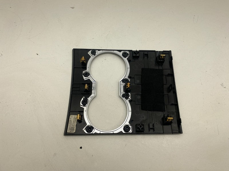 ⭕ 17-23 Tesla Model 3 M3 Center Console Cup Holder Bezel Trim Cover 10