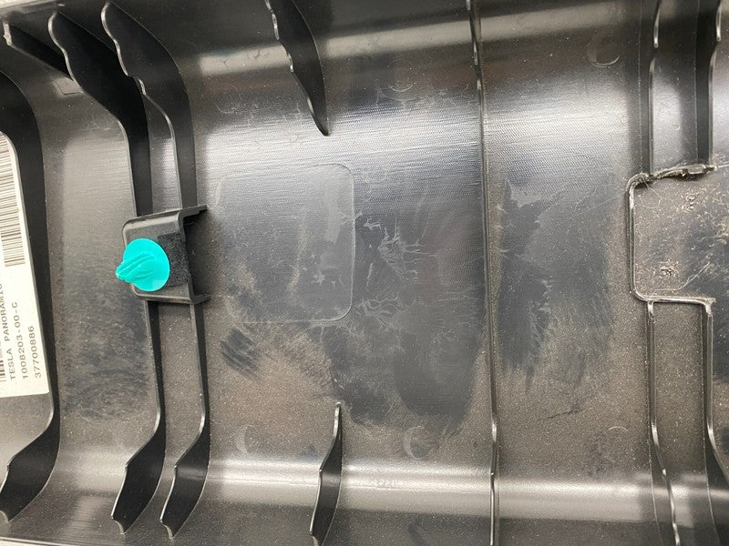 ⭕ 12-20 Model S MS Sunroof Headliner Panoramic Roof Bow Trim Cover 100