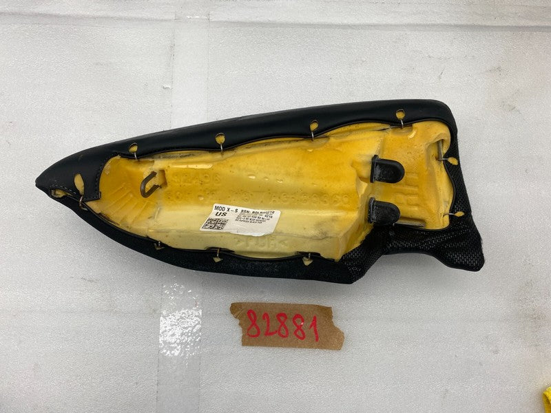 ⭕ 2012-2020 Tesla Model S MS Rear Right 2nd Row Seat Bolster Cushion Cover Black