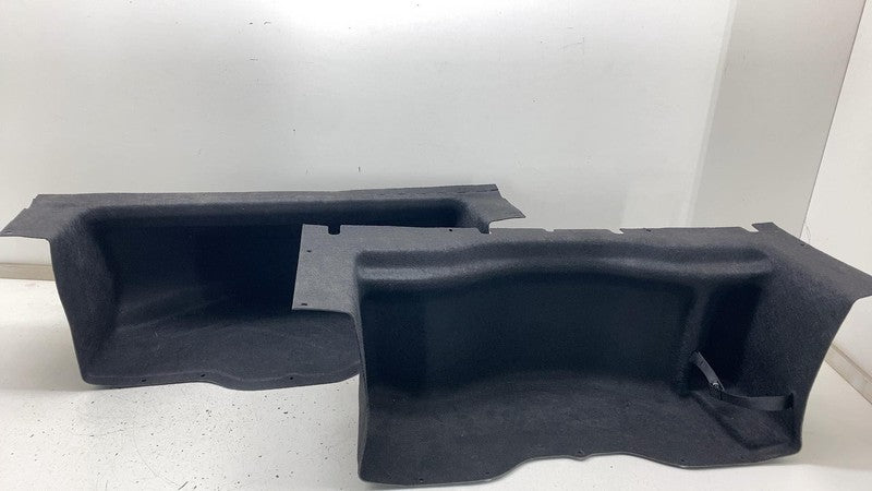C100051064 E ⭕ 2022-2025 Rivian R1S Rear Trunk Cargo Spare Tire Liner Trim Cover Panel SET x2