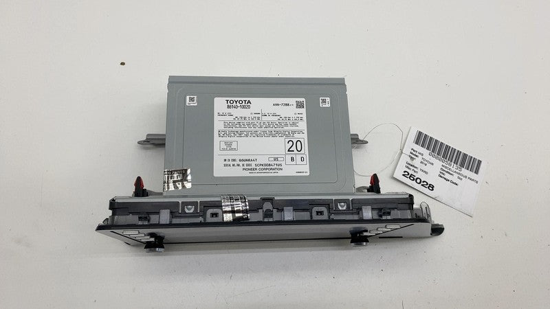 8614010020 ⭕18-19 Toyota C-HR Dash Display Screen Monitor Radio Receiver Module 86140-10020