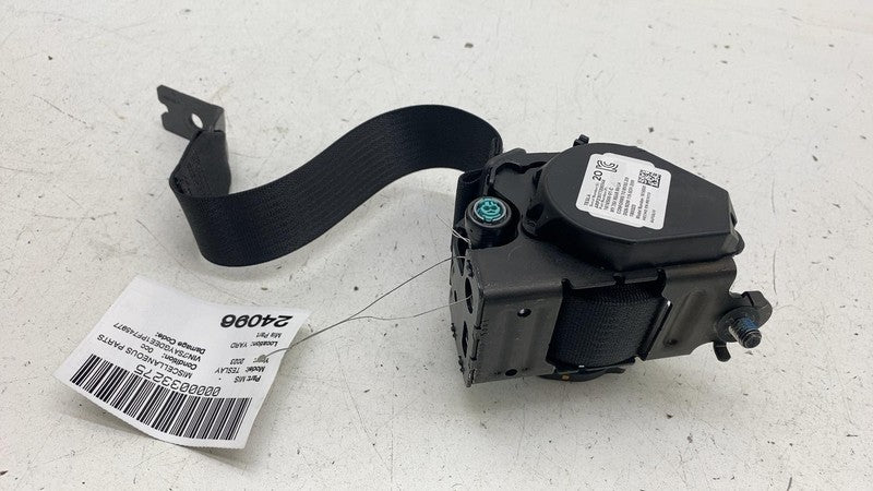 ⭕ 20-23 Model Y MY Rear Left or Right 2nd Row Seat Belt & Retractor 16