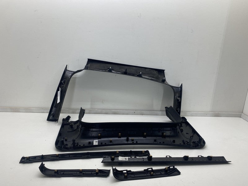 ⭕ 2016-2020 Tesla Model X Rear Right Falcon Door Upper & Lower Trim Garnish RH