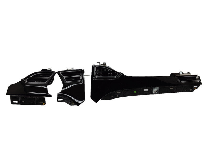 100782100D ⭕ 12-15 Tesla Model S Dash A/C Air Vent Outlet Dashboard Trim Panel 1007821-00-D