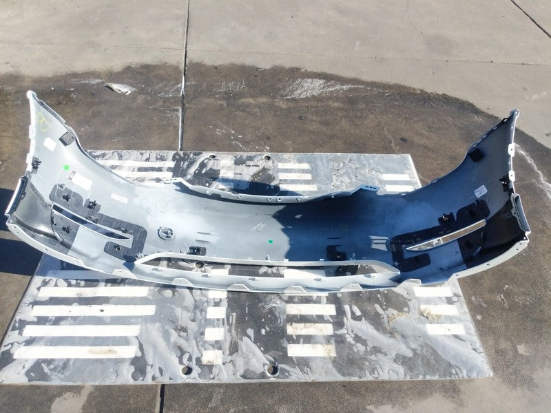 ⭕ 20-22 Tesla Model Y Front Bumper Cover w/ Park Sensor Holes White 14