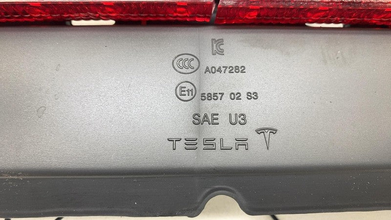 2012-2020 Tesla Model S Rear Center High Mounted Stop Light Third 3rd 