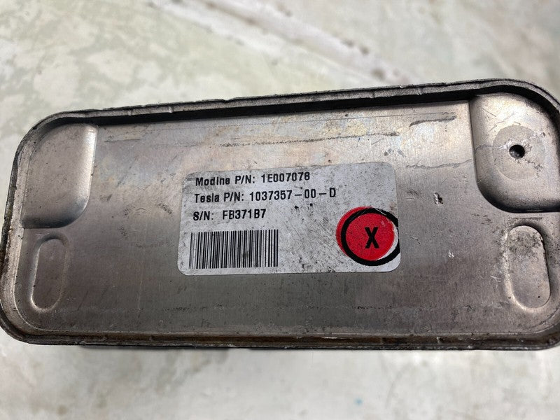 ⭕ 16-20 Tesla Model S X Battery Cooler Heat Exchanger Chiller EXV 1037