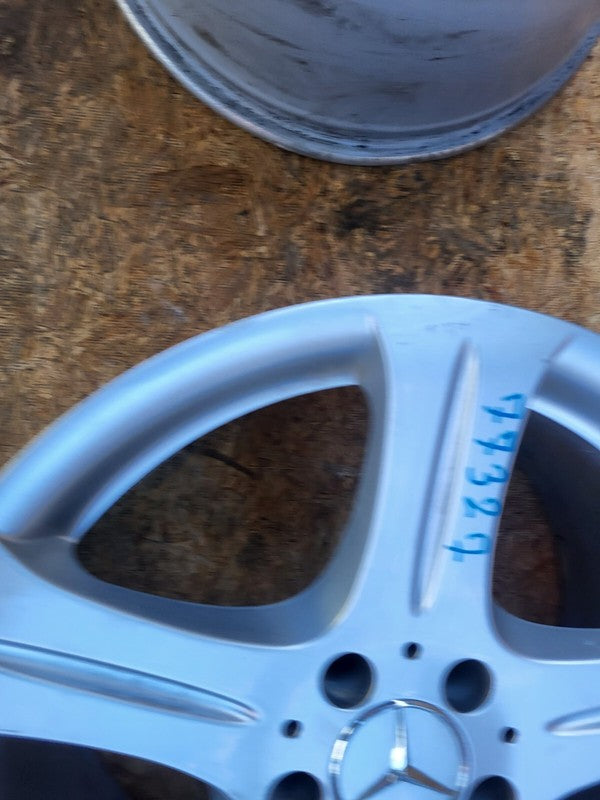 A2194010302 ⭕ 2006-2011 Mercedes-Benz W219 W840 CLS500 PAIR Wheel Rim 18" 9.5x18 A2194010302