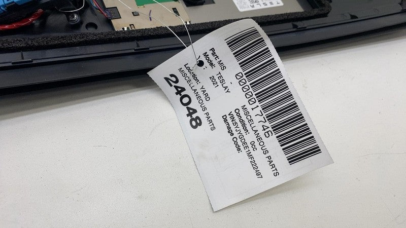 ⭕ 20-23 Model Y Left Exterior B-Pillar Applique Glass Trim LH AP3 1506