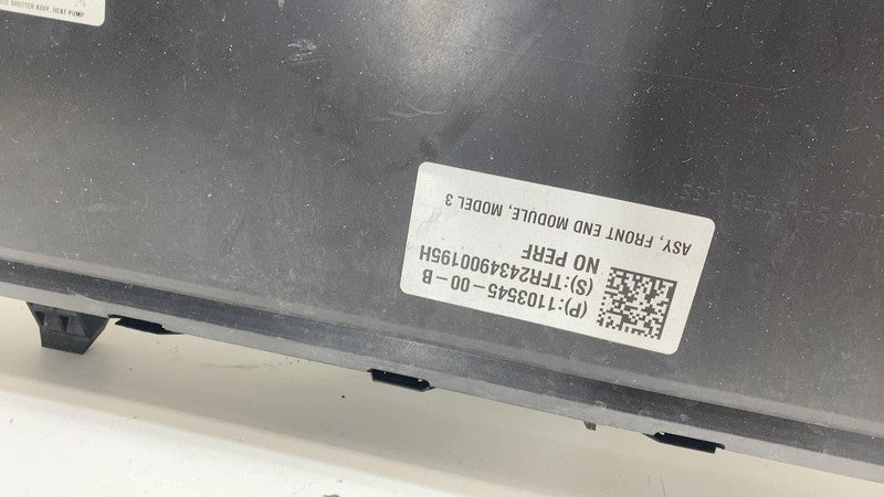 ⭕ 21-25 Tesla Model 3 Front Center Radiator Active Grille Shutter 1559