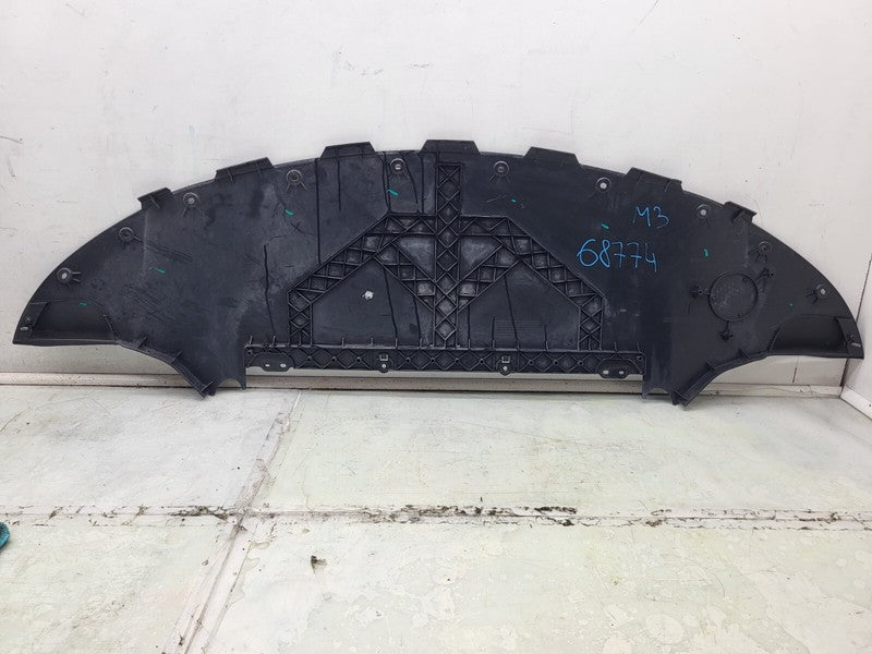 108417400D 17-23 Model 3 Front Bumper Lower Valance Under Tray Diffuser Shield 1084174-00-D