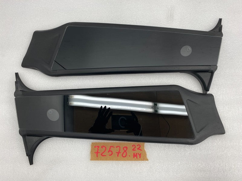 149424000A ⭕ 20-23 Model Y Left/Right B-Pillar Applique w/ Camera 1494240-00-A/1494241-00-A