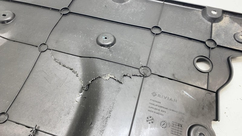 PT00750209 ⭕ 2025 Rivian R1S Rear Subframe Panel Under Splash Shield Undercover PT00750209