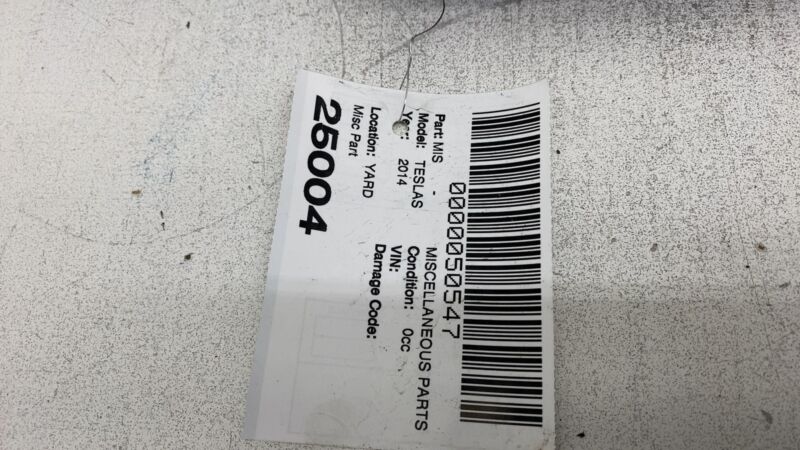 1045120 00 A 2012-2015 Tesla Model S Front Bumper Ankle Catcher Reinforcement Bar Support OEM