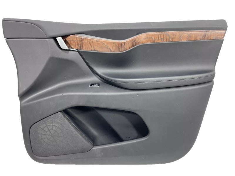 ⭕ 16-20 Model X Front Right Door Panel Trim Card Cover w/ Molding 1055