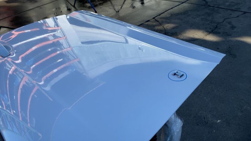 2013-2018 Ford C-Max Front Driver Side Door w/ Glass Assembly Left White YZ