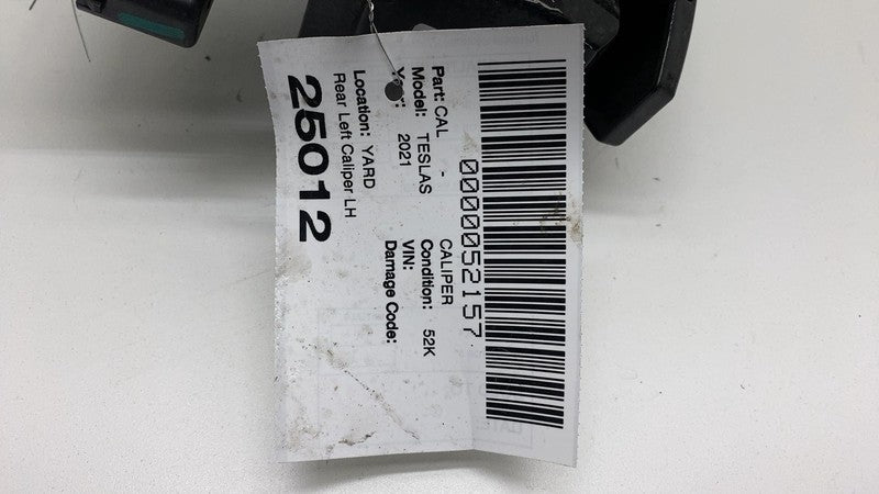 1420641-00-A 2021-2024 Tesla Model S X Rear Driver Side Caliper w/ Brake Hose Line Left Assy