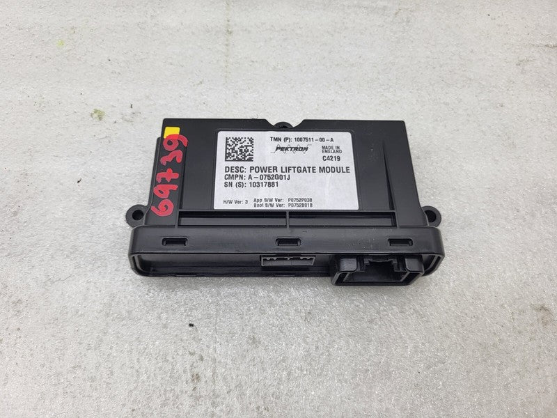 1007511 00 A ⭕2012-2015 Tesla Model S MS Power Trunk Liftgate Control Module OEM 1007511-00-A