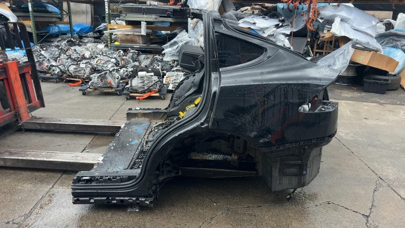 ⭕ 21-25 Model X Rear Left & Right Quarter Panel Structural Frame Cut B