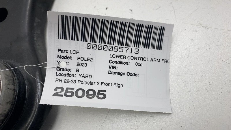 32333547 ⭕ 2022-2023 Polestar 2 Front Passenger Side Lower Control Arm Right RH 32333547