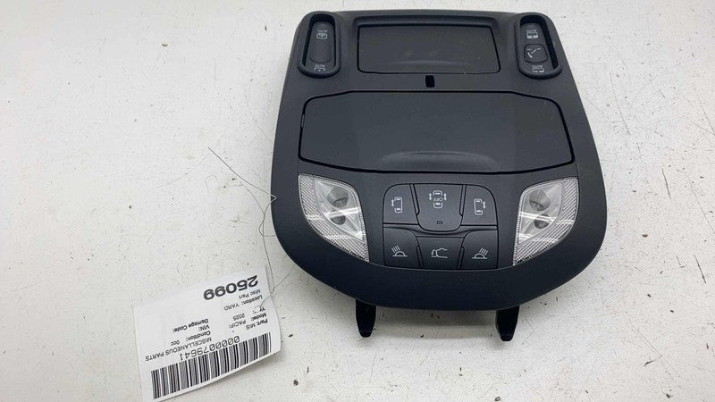 7EB14DX9AA ⭕ 2021-2025 Chrysler Pacifica Overhead Console Panel Assembly 7EB14DX9AA