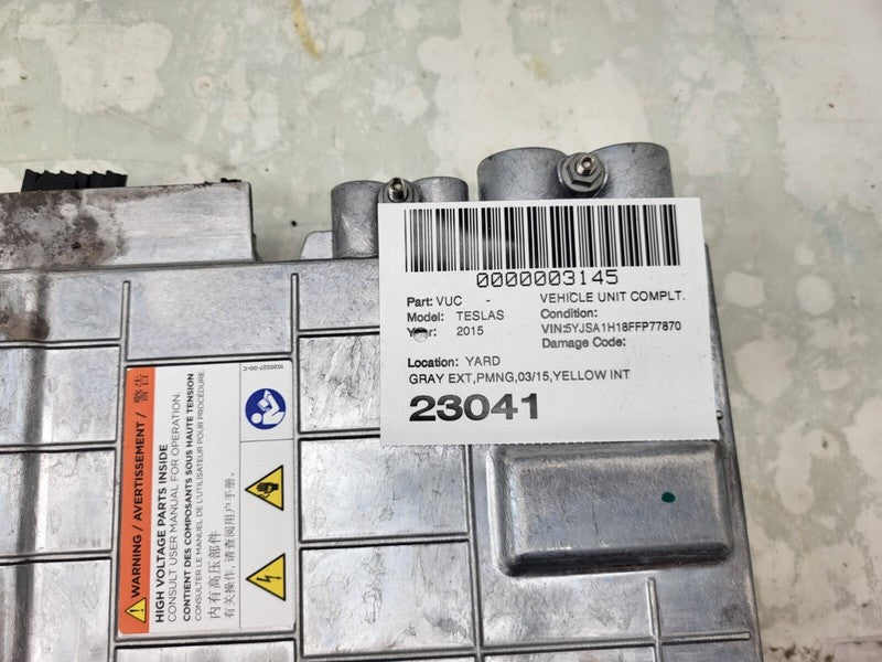 102115402J ⭕2012-2015 Tesla Model S MS Rear High Voltage Junction Box Lid Gen2 1021154-02-J