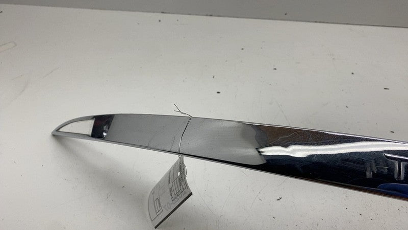 ⭕2012-2015 Model S Rear Liftgate Applique Trim Trunk Chrome Molding 10
