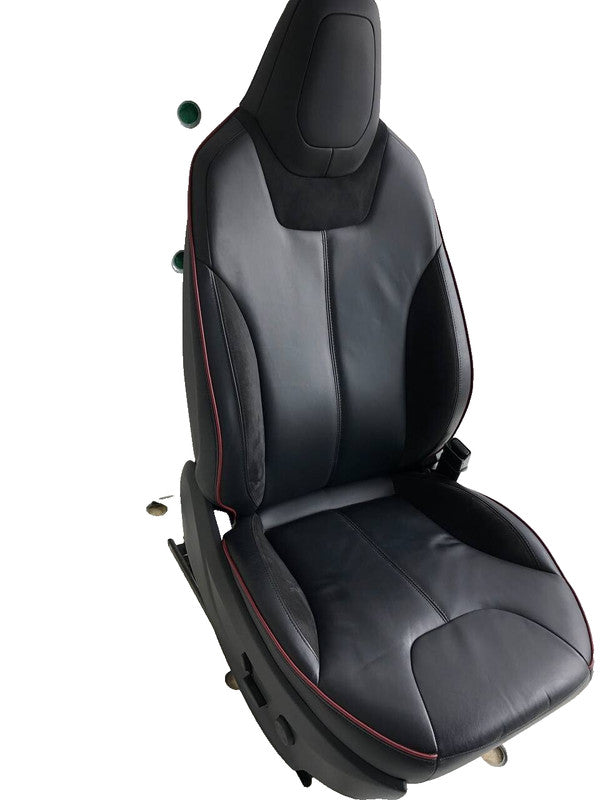 ⭕ 2012-2015 Tesla Model S Front Passenger Side Bucket Seat w/ Track Rail Right