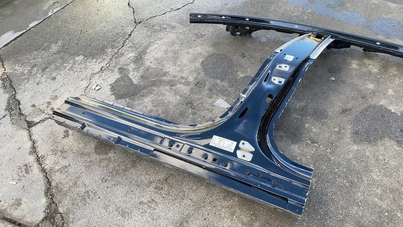 2021-2024 Tesla Model S Driver Side B-Pillar Structural Cutout Left Black - PBSB