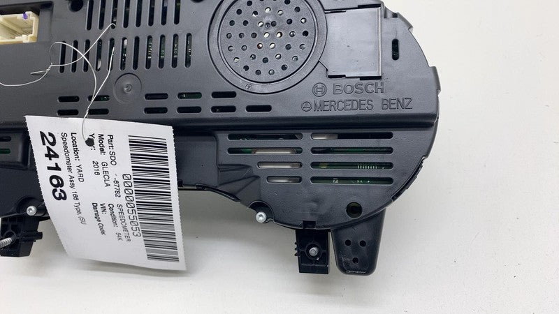 A1669008416 2016 Mercedes-Benz GLE350 Instrument Speedometer Gauge Cluster Assembly