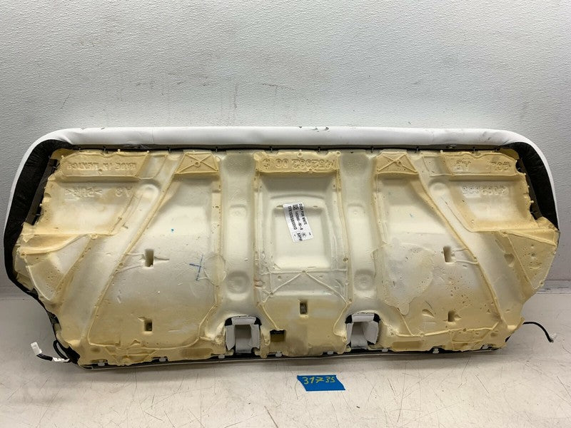 ⭕ 17-23 Model 3 Rear 2nd Row Lower Seat Cushion Pure White Leather 145