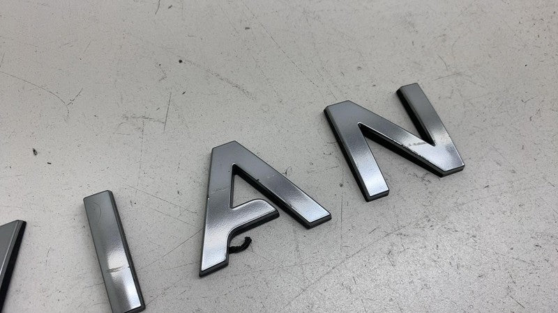 ⭕ 2025 Rivian R1S Tailgate Nameplate Emblem Trim Badges Applique Letters