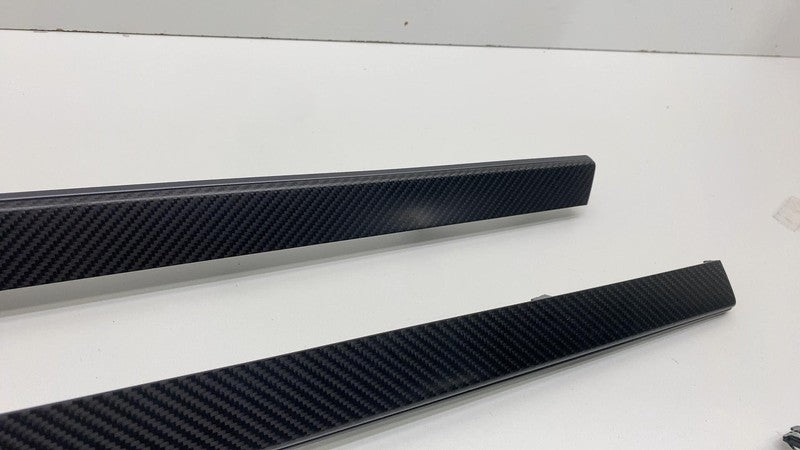 1035826 00 2016-2020 Tesla Model X SET of Front & Rear Left & Right Door Molding Trim Decor