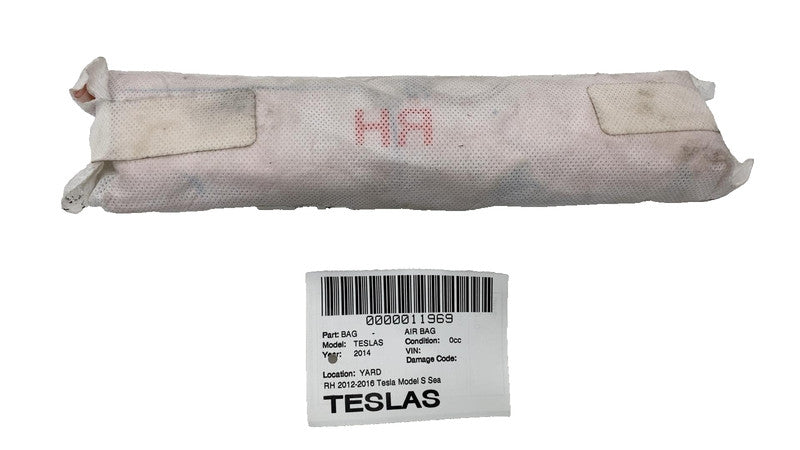 ⭕ 2012-2017 Tesla Model S MS Front Passenger Side Seat Airbag Right 10