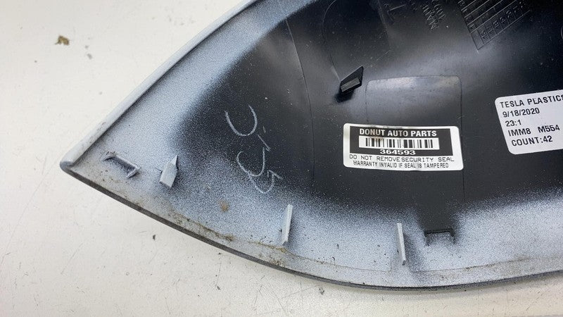 ⭕ 17-23 Tesla Model 3 Exterior Door Mirror Skull Cap Cover Left OEM 10