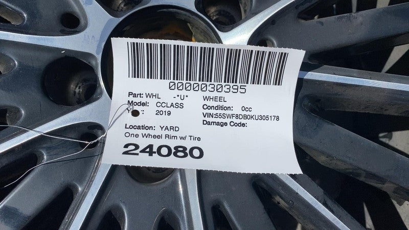Wheel MERCEDES C-CLASS 19 wheel details poorly photograph