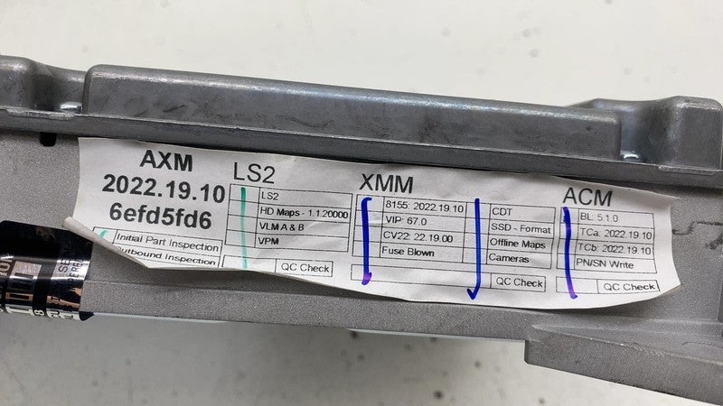 PT00001493-M ⭕ 2022-2024 Rivian R1T R1S ACM AXM Dash Autonomy Computer Module PT00001493-M
