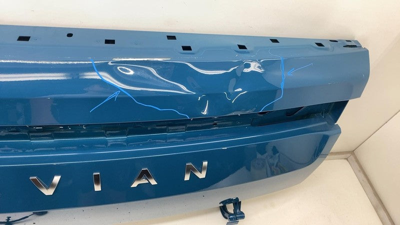⭕ 2022-2024 Rivian R1T Truck Bed Door Tailgate Shell PT00000582H Blue 