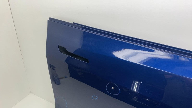 2020-2024 Tesla Model Y Front Passenger Side Door Shell Panel Right RH Blue PPSB